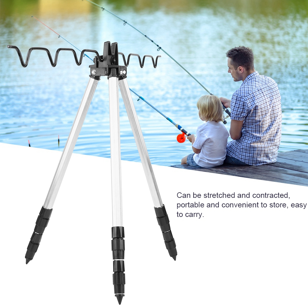 Fishing Rod Pod - Supports de trépied pour canne à