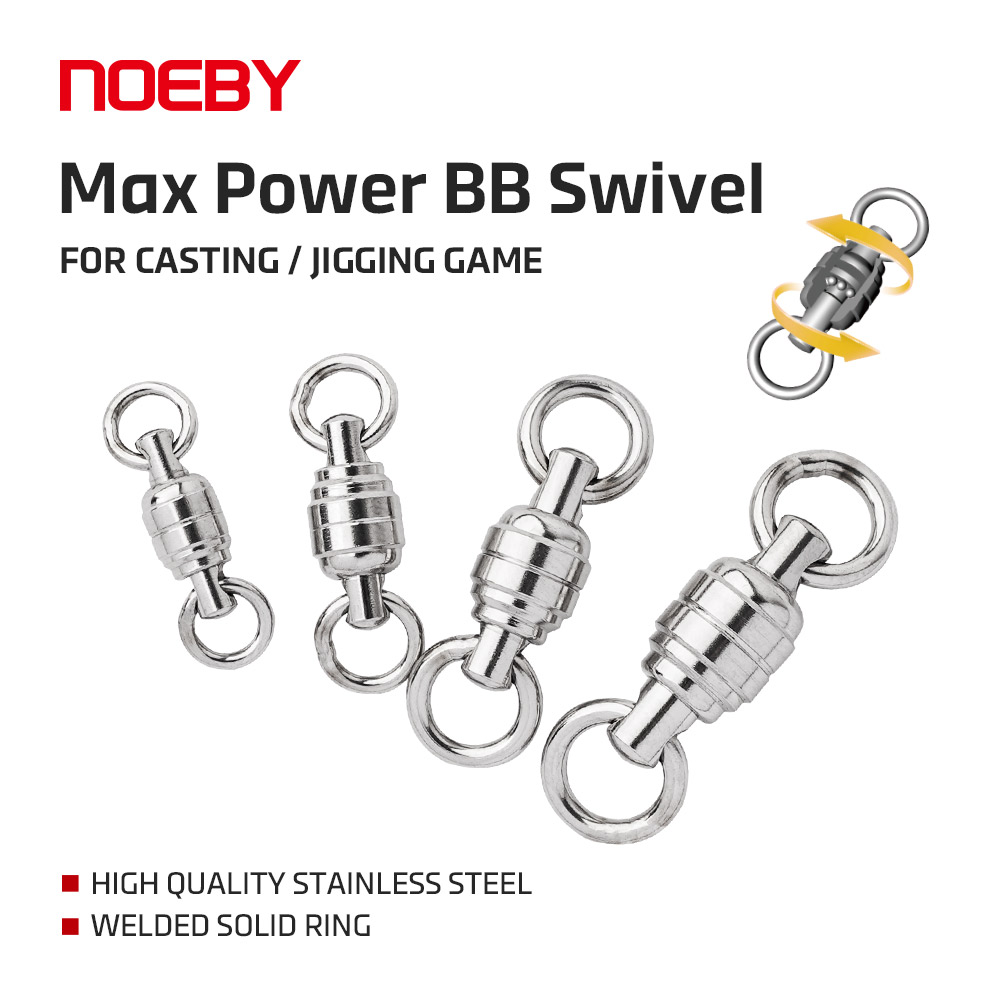 Quality Fishing Equipment - NOEBY Max Power BB pivotant anneau
