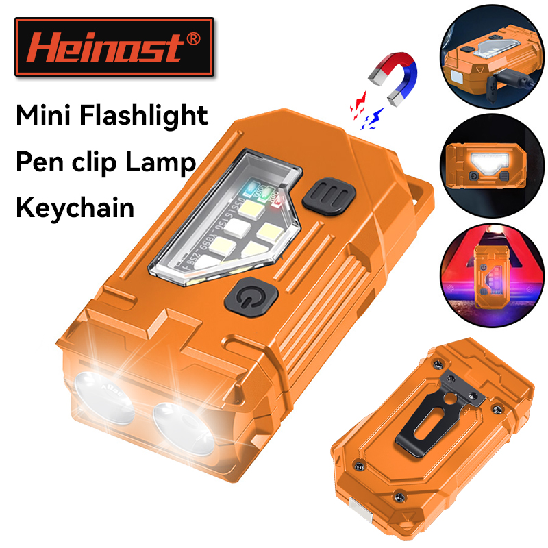 Fishing Headlamp - Mini porte-clés EDC lampe de poche