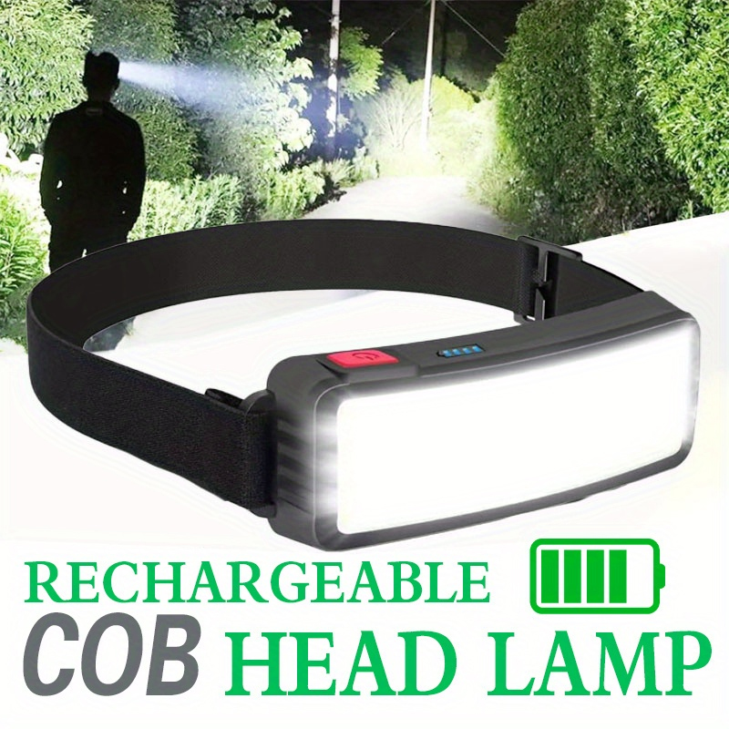 Fishing Headlamp - Puissante lampe frontale LED COB type-c