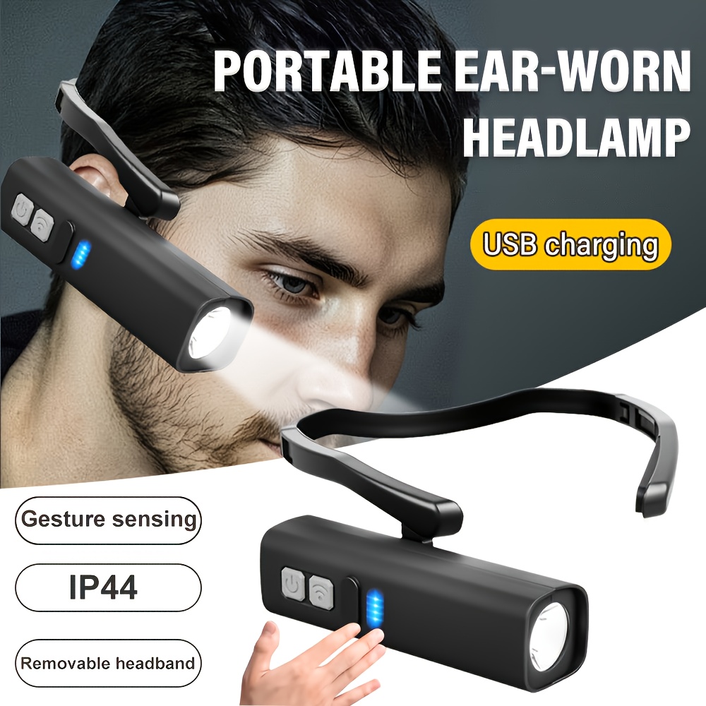 Fishing Headlamp - Lampe frontale LED à Induction avec