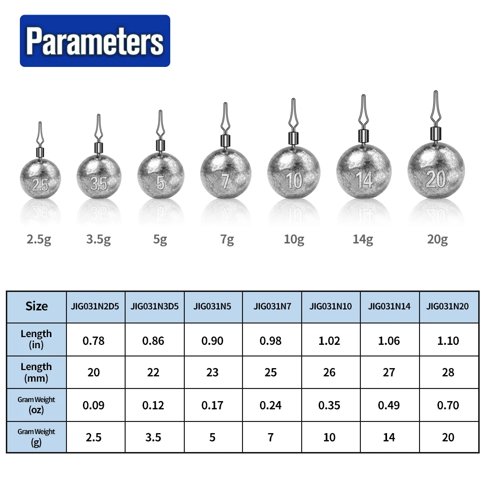 PROBEROS 50pcs 2.5-20g plombs  - Fishing Quest avis et prix