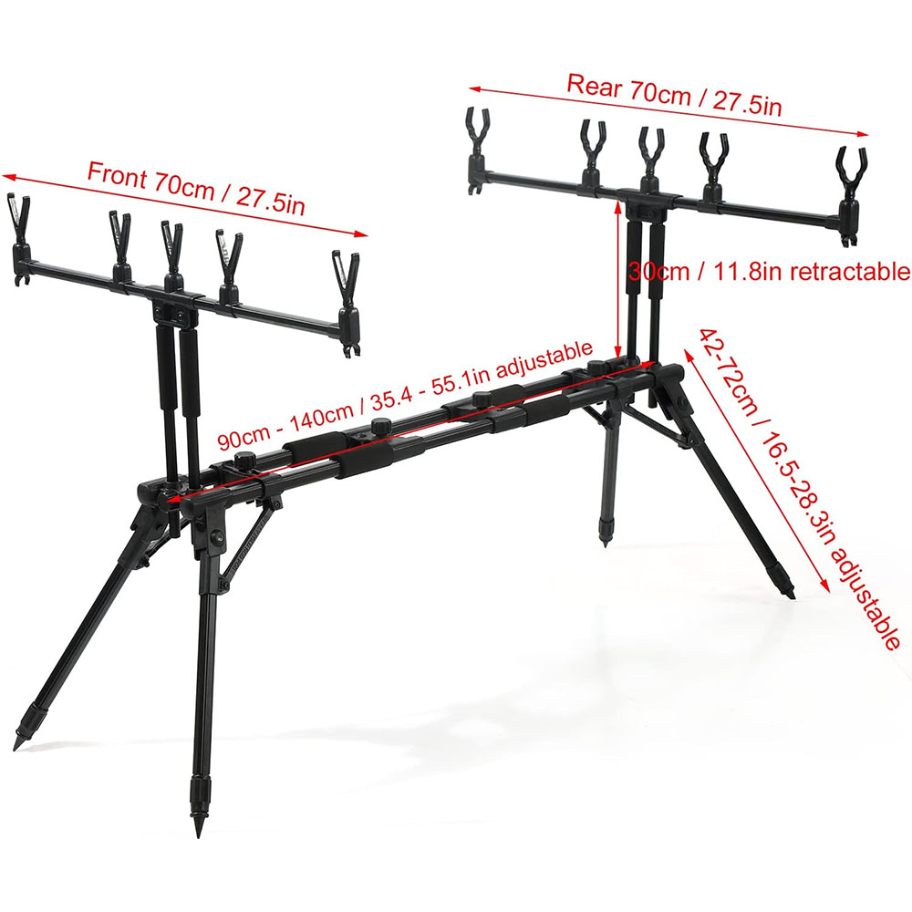 Support de canne à pêche régla - Fishing Rod Pod avis et prix