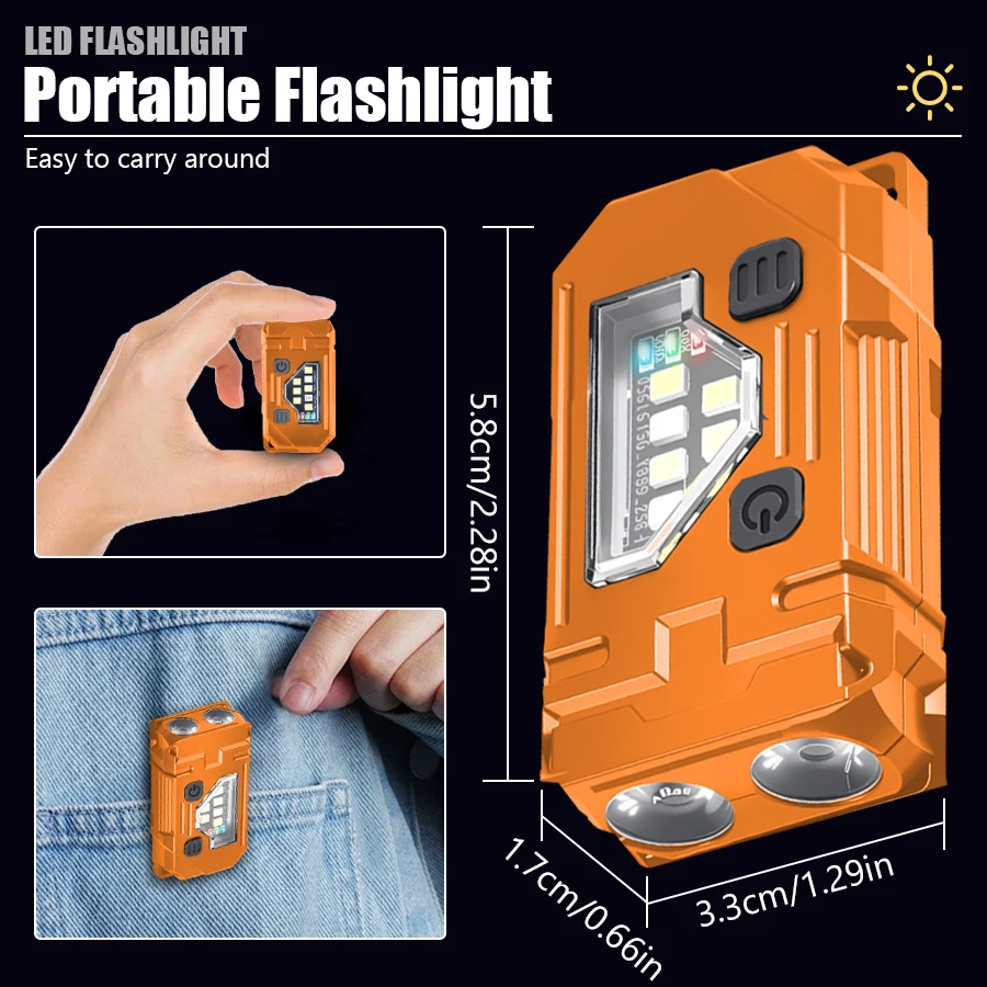 Mini porte-clés EDC lampe de p - Fishing Headlamp avis et prix