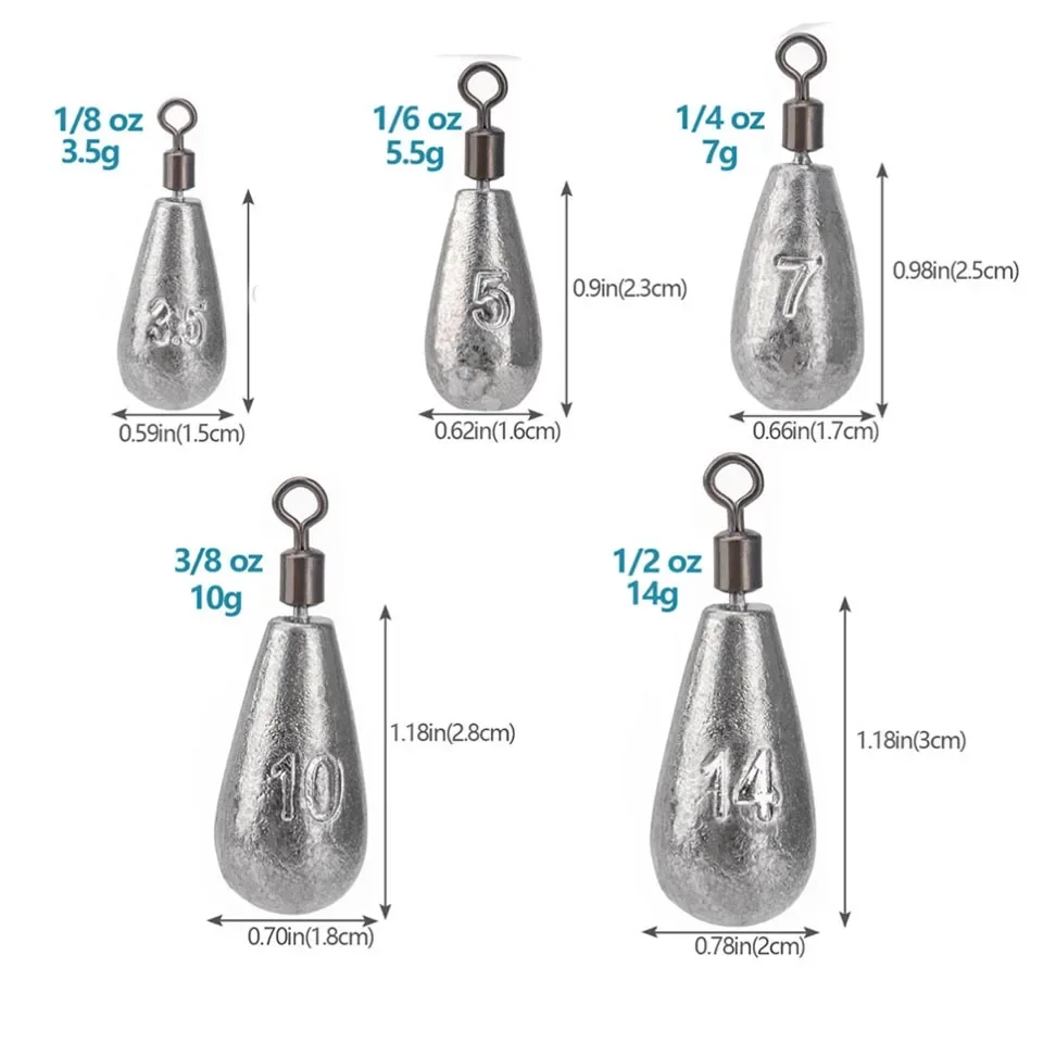 Poids de pêche en forme de gou - Fishing Quest avis et prix