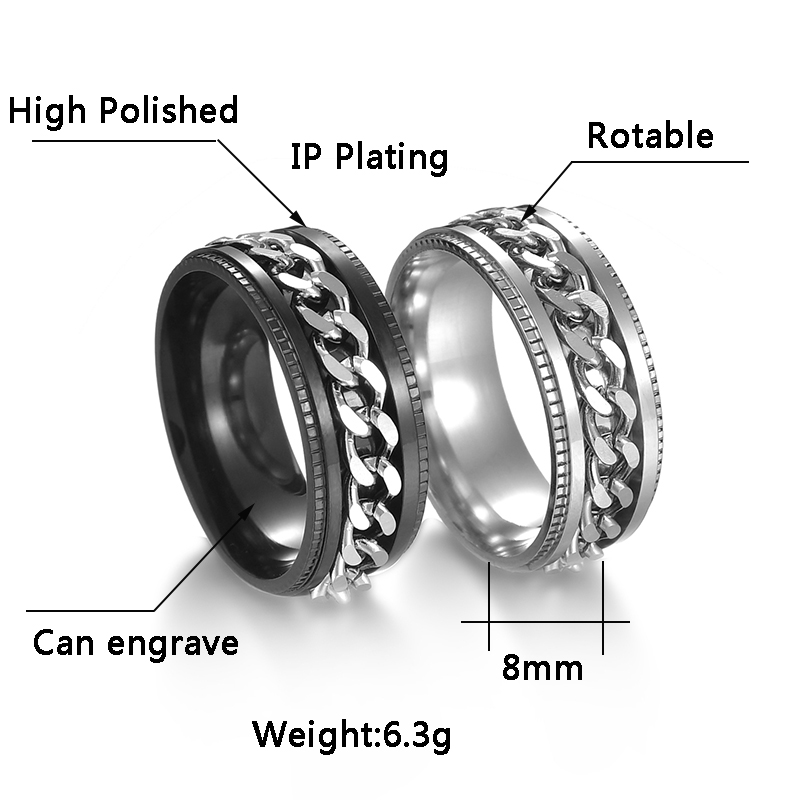 Bague rotative en acier inoxyd - Quality Fishing Equipment avis et prix