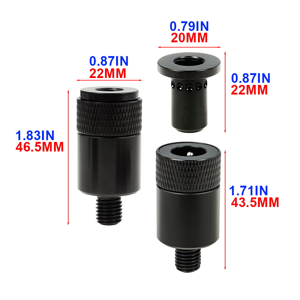 Hirisi 2 pièces connecteur à c - Fishing Rod Pod avis et prix