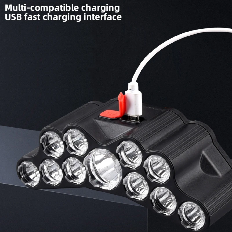 Lampe frontale à 11 LED, lumiè - Fishing Headlamp avis et prix