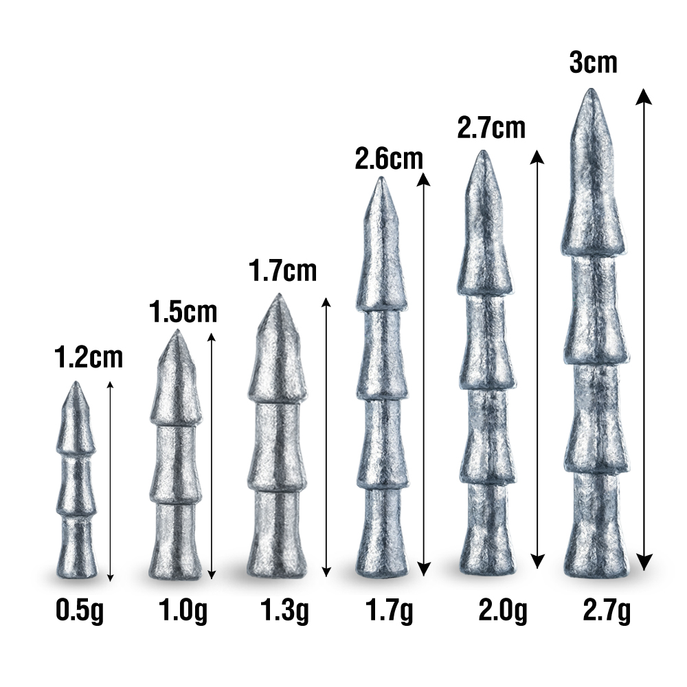 30 Pcs Plombs à ongles en tung - Fishing Quest avis et prix
