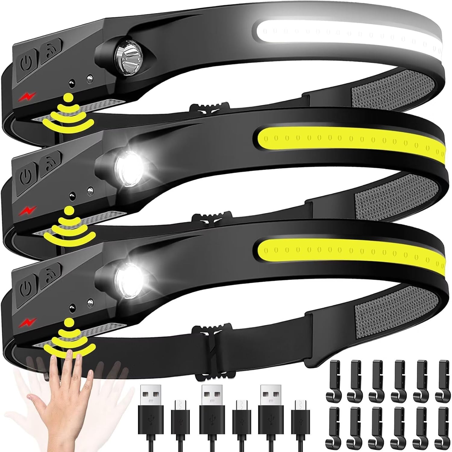Lampe frontale à capteur LED,  - Fishing Headlamp avis et prix