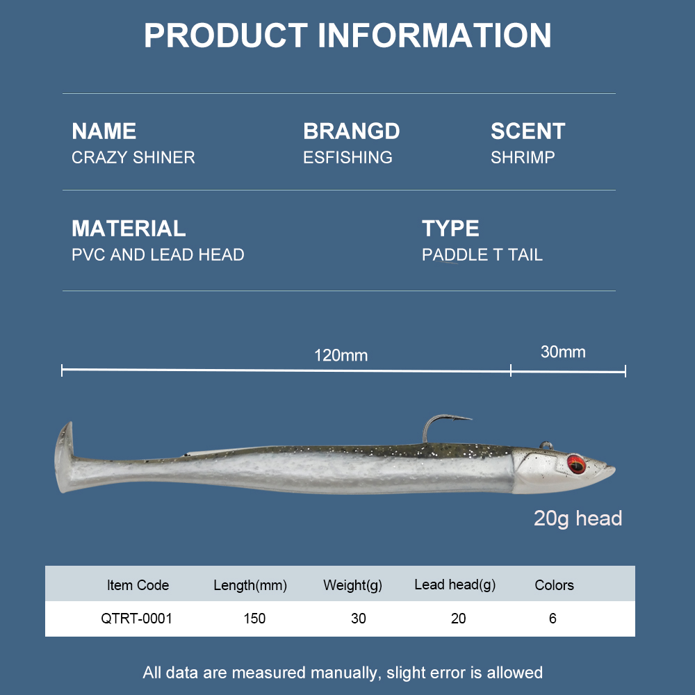 ESFISHING Leurre Souple Crazy  - Quality Fishing Equipment avis et prix