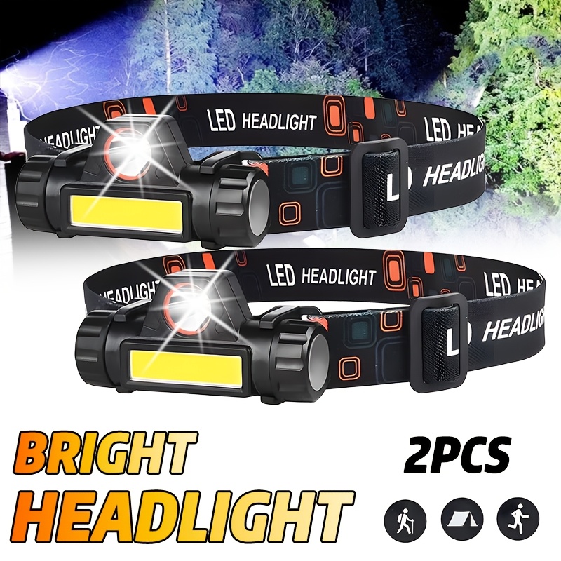 Lampe frontale LED COB recharg - Fishing Headlamp avis et prix
